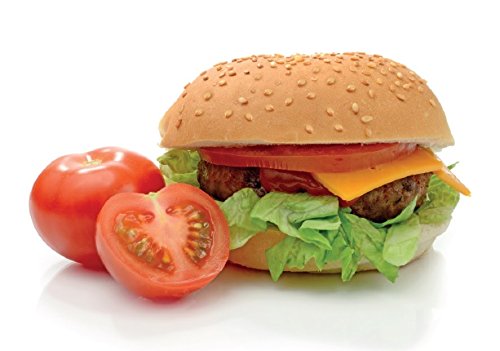 KitchenCraft Plastic Beef Burger Press/Fish Cake Maker with 1 Wax Discs, White - Image 4