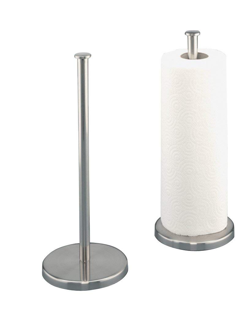 Zeller 27242 13 x 32 cm Kitchen Roll Holder Stainless Steel Diameter, Silber - Image 2