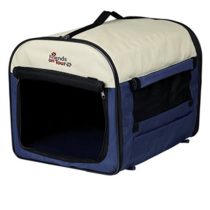 Trixie 39702 Pet Carrier 2 40 40 55 cm Dark Blue / Beige