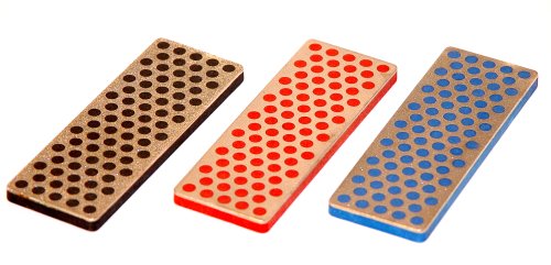 DMT WS7K 70 mm Mini Diamond Ski and Snow Board Stone - Clear (Set of 3)