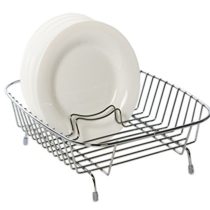 Delfinware Stainless SteelCompact Drainer, Stainless Steel, Silver