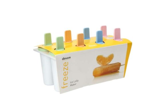 Dexam 17840855 Freeze Ice Lolly Maker , White - Image 2