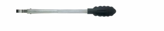 Cuisipro 74708702 Lockable Silicone Tongs 30.5 cm Black
