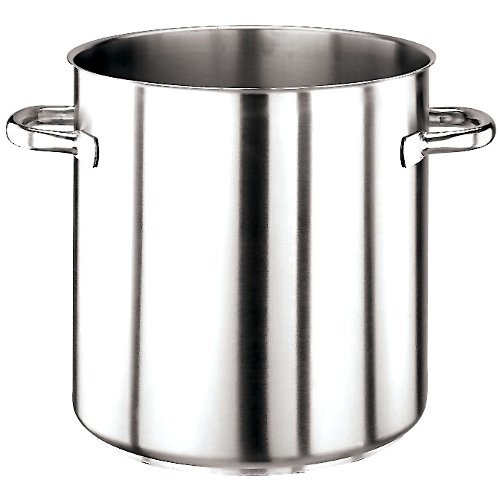 Paderno Stainless Steel 27 Quart Stock Pot, Silver, 27qt