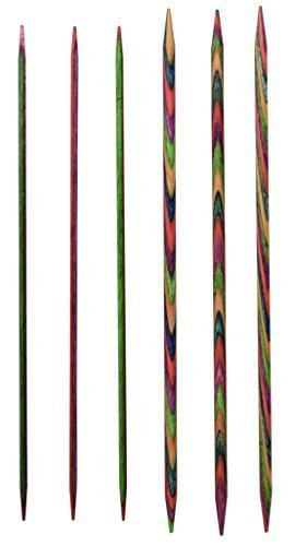 KnitPro Symfonie Double Pointed Needles 6" (15cm), Multicolour, 6.00mm - Image 3