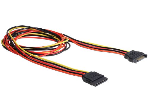 DeLOCK 1 m SATA - SATA Cable (Multi), Multi - Multi-coloured, 100 cm