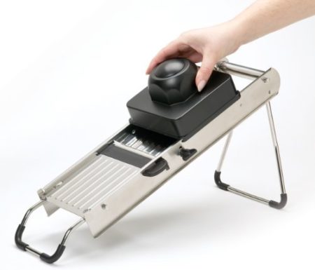 MasterClass Stainless Steel Mandoline Slicer Set (8-Piece)