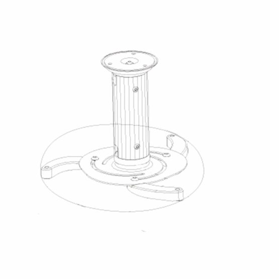 Goobay 51905 BeamerFlex, Silver - Image 2