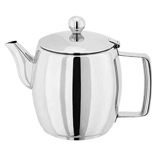 Judge Hob Top Teapot Stainless Steel, Induction Ready Stovetop Tea Kettle, Stay Cool Handle, Non-Drip Spout Large 1L