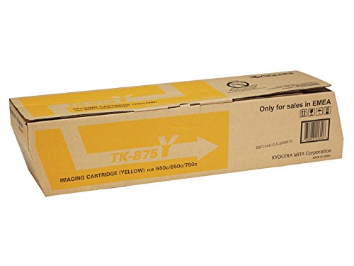 Kyocera Toner Cartridge TK-875 Y, YELLOW, 30.900 Pages Ultra High Capacity Genuine Premium Printer Toner, 1T05JNANL0 - Image 2