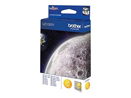 Brother LC1000Y, Yellow, original, ink cartridge, for Brother DCP-350, 353, 357, 560, 750, 770, MFC-3360, 465, 5460, 5860 - Image 3