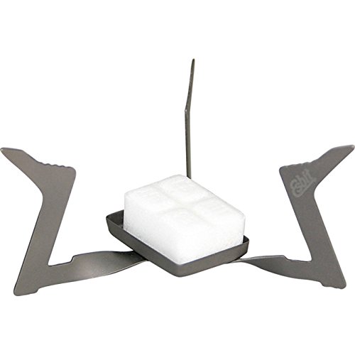 Esbit Ultralight Titainium Solid Fuel Stove, Grey