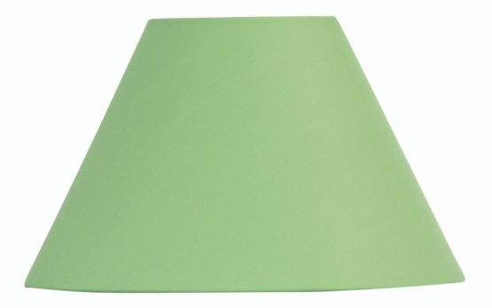 Oaks Lighting S501/8 GR Cotton Coolie Shade, 8-inch, Green