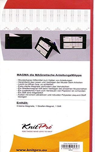 KnitPro - (17.5X26.25cm) Chart Keeper - 1 Piece, Black - Image 4