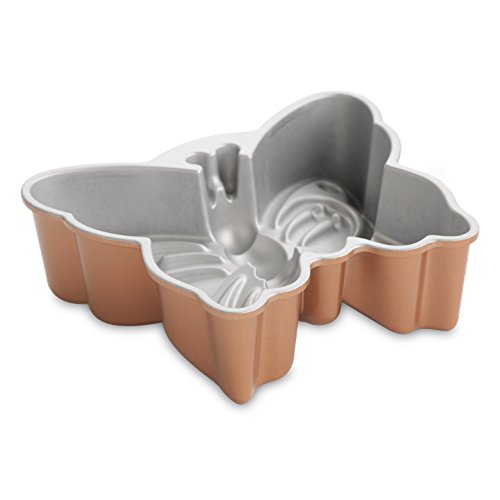 Nordic Ware Butterfly Non Stick Cake Tin, Butterfly Shaped Cake Mould, Cake Tin Made from Cast-Aluminium - Image 2