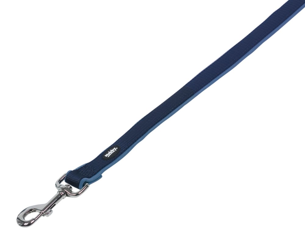 Nobby Classic Preno Dog Lead, 120 cm/25-35 mm, Blue, 120 cm x 25-35 mm (Pack of 1)