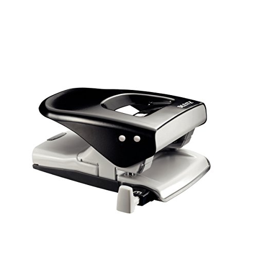 Leitz Hole Punch, 40 Sheets, Guide Bar with Format Markings, Metal, NeXXt Range, 51380035 - Blue - Image 3