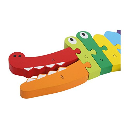 Legler Puzzle Crocodile ABC Non-Wooden Puzzles - Image 2