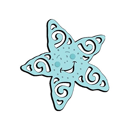 Sweet Dixie Smiling Starfish Die, Metal, Grey, 5.8x5.8x0.1 cm