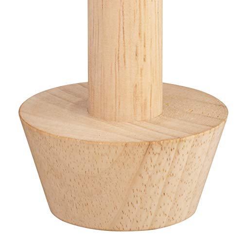 MasterClass Wooden Pastry Tamper For Easily Press Dough into Mini-hole Pans, Brown, Wood, 22 cm - Image 4