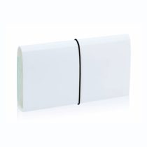 eBuyGB A5 Undersized Expanding 12 Translucent Pocket Document Organizer with Elasticated Closure, White