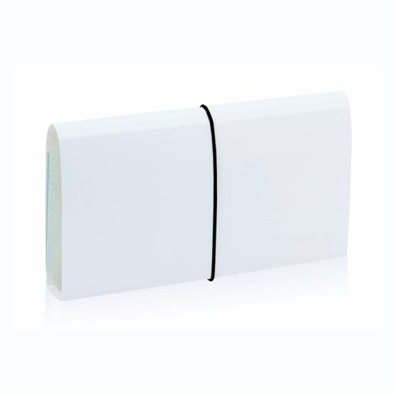 eBuyGB A5 Undersized Expanding 12 Translucent Pocket Document Organizer with Elasticated Closure, White