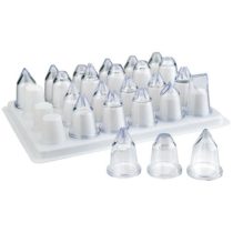 LACOR Acrylic Nozzles Set, White