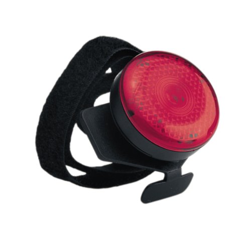 Rucanor 5405 Flashing Safety Light - Red/Black, Red / Black