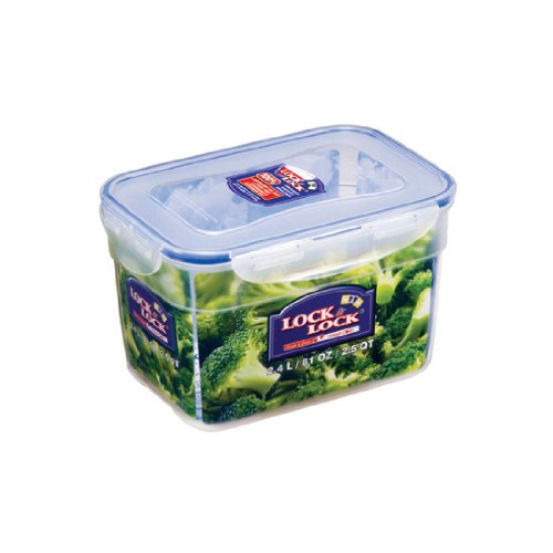 Lock & Lock HPL323 Nestable Multifunctional Box 2.4 L, 210 x 146 x 128 cm, Multicoloured