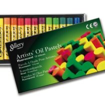 Mungyo Oil Pastels 12 Colors 11 x 70 mm 11 x 70 mm Fluorescent/assorties
