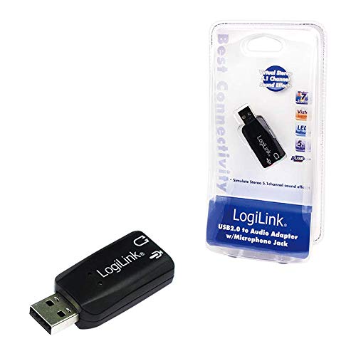 LogiLink USB 2.0 Audio Adaptor, Black - Image 4