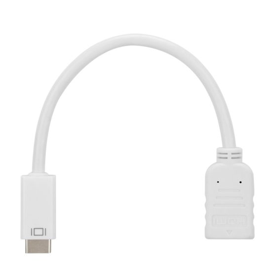 HDGear DA090 – Mini DisplayPort to HDMI Adapter – 0.2 m White - Image 2