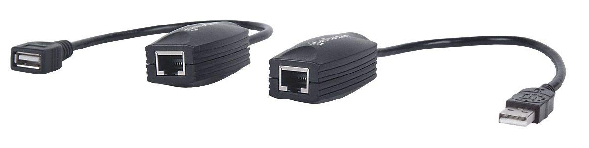 Manhattan USB-A Line Extender, for use with RJ45 network cable (not included), extends USB Device up to 60m, bus power - Image 3