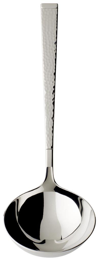 Villeroy & Boch Blacksmith 275 mm Soup Ladle, Silver Gray