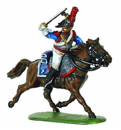 Zvezda ZV8037 1:72- Historical Figures Set French Cuirassier, Blue/White - Image 3