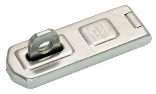 Best Price Square Kasp 230 Universal Hasp and Staple 100mm, 100 mm, Silber
