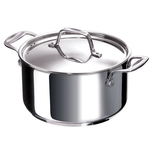 Beka Chef Stainless Steel Casserole with Lid 28 cm