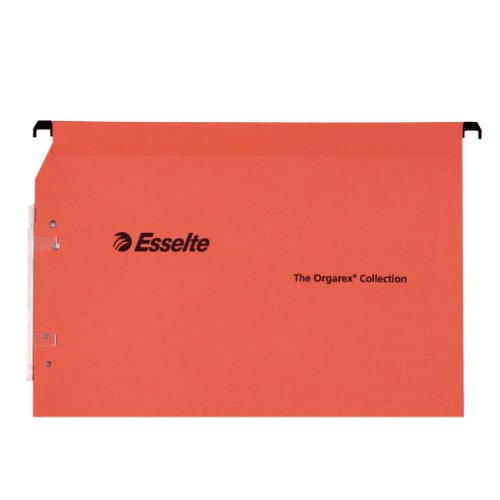Esselte 22213 Orgarex Kori Folder Suspended Side, 330 - 30, Orange, 330-30