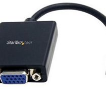 StarTech Mini DisplayPort to VGA Adapter - Black - Thunderbolt Compatible - mini DP to VGA Converter - 1080p (MDP2VGA)