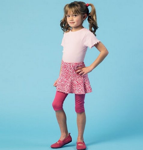 The McCall Pattern Company M6918 CHJ Girls Sewing Patterns, Multi-Colour, Multicolor, CHJ (7-8-10-12-14) - Image 4