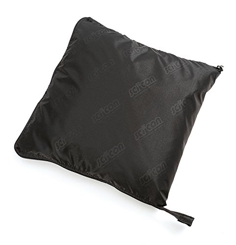 SCICON Pocket Bike Bicycle Cover for Unisex Adult, Black, 120 x 96 x 28 cm - Image 2