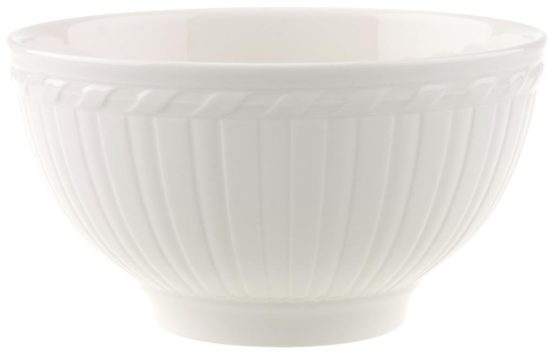Villeroy & Boch Cellini Bowl, Premium Porcelain, White