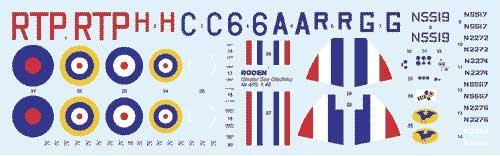 Roden 405 Model Kit Gloster Sea Gladiator, White, 1/48 - Image 2