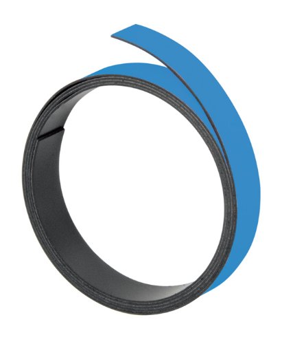 Franken M801-01 Magnetic Strips 5 mm x 1 m Red 5 mm Light Blue, lightblue