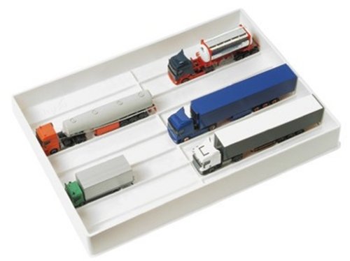 herpa 029384 - Collection box for trucks and tractors, Weiß, Small