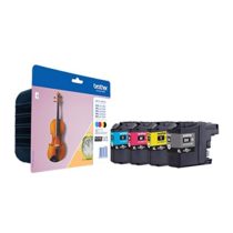 Brother LC-127XLBK/LC-125XLC/LC-125XLM/LC-125XLYVALBP Inkjet Cartridge, Black/Cyan/Magenta/Yellow, Multi-Pack, High Yield, Includes 4 x Inkjet Cartridges, Brother Genuine Supplies