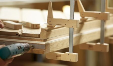 Bessey HKL20 Holz-Klemmy HKL Wood Clamp, Beige/Grey, 200/110 mm - Image 3