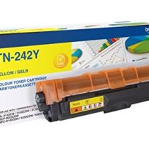 Brother TN-242Y Toner Cartridge, Yellow, Single Pack, Standard Yield, includes 1 x Toner Cartridge, Brother Genuine Supplies