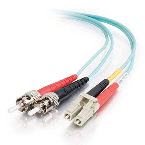 C2G 3m Fibre/Fiber Optic Cable for 10Gb Base-SR and 10GBase-LRM LC/ST 10Gb LSZH Duplex Multimode 50/125 Fibre