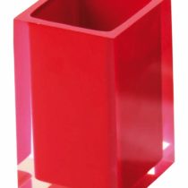Rainbow Toothbrush Holder Finish: Red